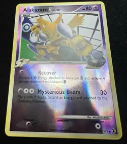Alakazam SP Rising Rivals 38/111 Reverse Holo Vintage Pokemon TCG - NM - Image 3