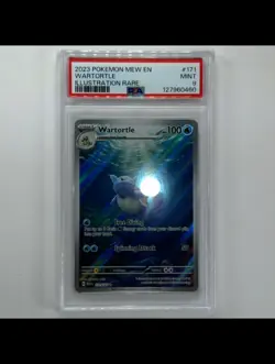 Wartortle 2023 POKEMON Scarlet Violet 151 English ILLUSTRATION RARE #171 PSA 9 - Image 2