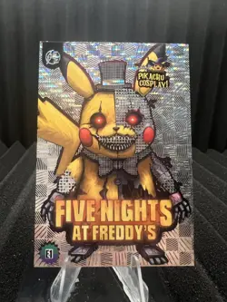 Five Nights At Freddy's #E1 - Silver Holo Box Hit - Pikachu Cosplay Pokemon - Image 1