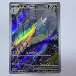 Pokemon TCG Dragonair Scarlet And Violet 181/165 Holo Near Mint English - Image 1