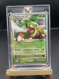 Chelterrar LV. X Black Star Promo Pokemon Karte Deutsch DP09 - Image 1