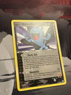 Pokemon TCG Rockets Wobbuffet 47/109 Uncommon Regular EX Team Rocket Returns LP - Image 3