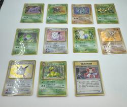 Vintage Japanese Pokemon Holo Lot (11x) Team Rocket, Jungle, Neo 1996-2000 - Image 1