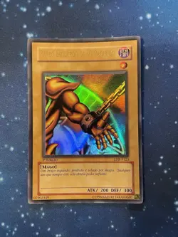 2002 Yu-Gi-Oh! LOB 1ST ED. LEFT ARM OF THE FORBIDDEN ONE LDB-P123 EXC - GOOD #3 - Image 1