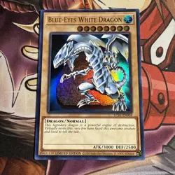Blue-Eyes White Dragon LC01-EN004 Yu-Gi-Oh Legendary Collection 1 Limited... - Image 1