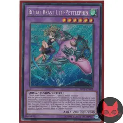 Yugioh Ritual Beast Ulti-Pettlephin THSF-EN029 Secret Rare NM - Image 1