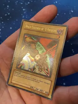 2002 Yu-Gi-Oh! LOB 1ST ED. LEFT ARM OF THE FORBIDDEN ONE LDB-P123 Near Mint #2 - Image 2