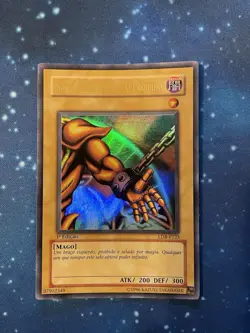2002 Yu-Gi-Oh! LOB 1ST ED. LEFT ARM OF THE FORBIDDEN ONE LDB-P123 Near Mint New - Image 1