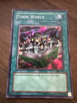 Yu-Gi-Oh! Toon World: MRL-076: Super Rare Unlimited Holo LP 1996 - Image 1