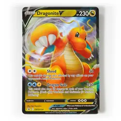 Pokemon - Dragonite V - SWSH154 - Black Star Promo - Half Art Card - Image 1