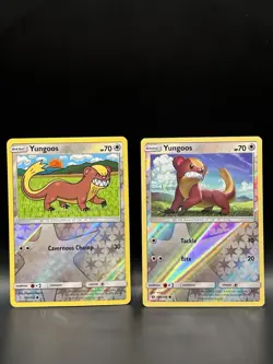 Yungoos 180/236 & 109/149 - Pokemon Unified Minds/Sun & Moon Base Cards - NM - Image 1