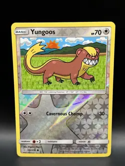 Yungoos 180/236 & 109/149 - Pokemon Unified Minds/Sun & Moon Base Cards - NM - Image 2