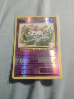 Pokemon Mew 53/108 Reverse Holo Rare Card XY Evolutions PTCG - Image 1