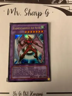 ELEMENTARHELD AIR NEOS -1.AUFLAGE STON-DE034 DEUTSCH Yu Gi Oh! CARD ULTRA RARE** - Image 2