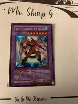 ELEMENTARHELD AIR NEOS -1.AUFLAGE STON-DE034 DEUTSCH Yu Gi Oh! CARD ULTRA RARE** - Image 3