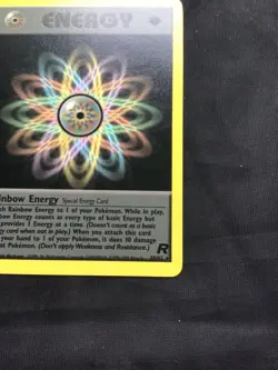 Pokemon Cards: Team Rocket 1st Edition Rare: Rainbow Energy 80/82 - Image 4