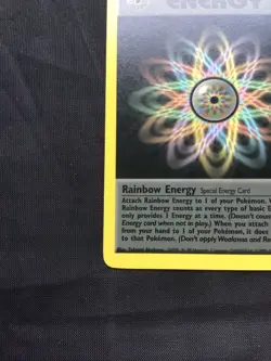 Pokemon Cards: Team Rocket 1st Edition Rare: Rainbow Energy 80/82 - Image 5