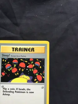 Pokemon Cards: Team Rocket 1st Edition Common: Sleep! 79/82 - Image 3