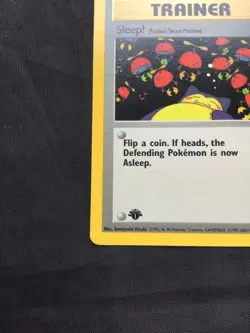 Pokemon Cards: Team Rocket 1st Edition Common: Sleep! 79/82 - Image 5