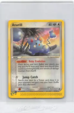 AZURILL 31/100 - NON-HOLO - EX Sandstorm - E-Reader Pokemon Card - LP/MP - Image 1