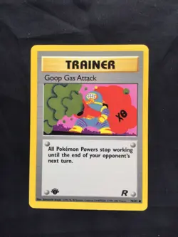 Pokemon Cards: Team Rocket 1st Edition Common: Goop Gas Attack 78/82 - Image 1