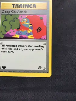 Pokemon Cards: Team Rocket 1st Edition Common: Goop Gas Attack 78/82 - Image 4