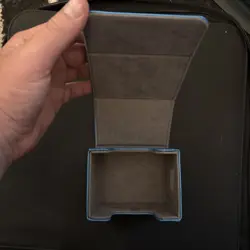 Pro Safe Blue Premium Deck Case Gaming Card Holder Magnetic Storage Box - Image 3