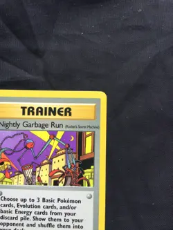 Pokemon Cards: Team Rocket 1st Edition Uncommon: Nightly Garbage Run 77/82 - Image 3
