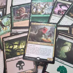 SNAKES Mythic Rare Mount Custom Complete COMMANDER DECK. ALL 100 Magic Cards - Image 1