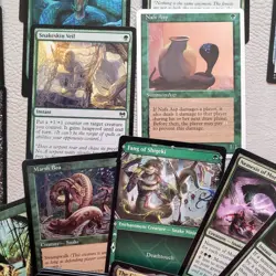 SNAKES Mythic Rare Mount Custom Complete COMMANDER DECK. ALL 100 Magic Cards - Image 5