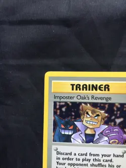 Pokemon Cards: Team Rocket 1st Edition Uncommon: Impostor Oak's Revenge 76/82 - Image 2
