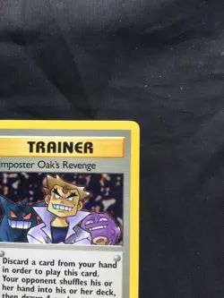 Pokemon Cards: Team Rocket 1st Edition Uncommon: Impostor Oak's Revenge 76/82 - Image 3
