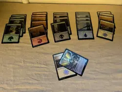 MTG - Marvel Spider-man - Basic FOIL land set. 20 cards. 4x Each Card - Image 1