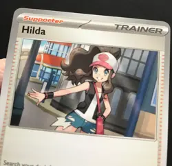 3 X Hilda 084/086 White Flare Trainer Pokemon Cards Supporter Playset Near Mint - Image 4