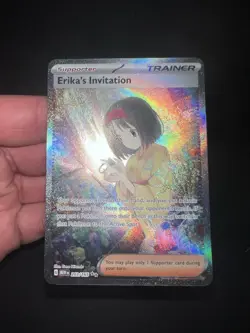 Pokemon Card Collection Lot Holos Full Arts Hits Erikas Invitation Lot - Image 2