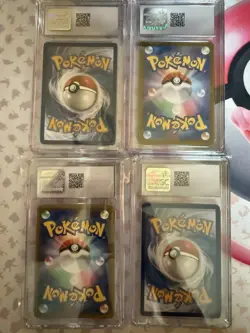 Lot of 4 Graded Pokemon Cards CGC - Image 2