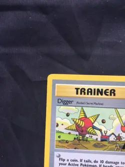 Pokemon Cards: Team Rocket 1st Edition Uncommon: Digger 75/82 - Image 2