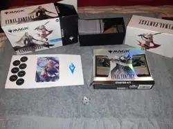 LOT ASSORTED FINAL FANTASY MAGIC THE GATHERING CARDS STARTER KIT SURGE FOIL VAAN - Image 1