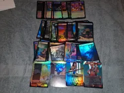 LOT ASSORTED FINAL FANTASY MAGIC THE GATHERING CARDS STARTER KIT SURGE FOIL VAAN - Image 2