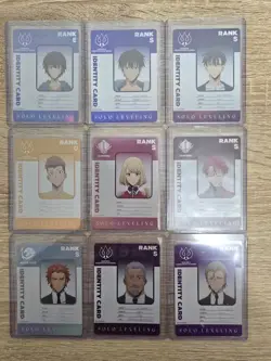Mapniverse Solo Leveling - Identity Card - Gesamtes Set! - Image 1