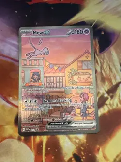 Mew EX 053 Scarlet & Violet Promo Holo Pokemon TCG Card NM Condition - Image 1