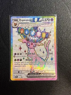 Pokemon Prismatic Evolutions Promo Cards - Umbreon EX 176 - Espeon EX 175 - NM - Image 3
