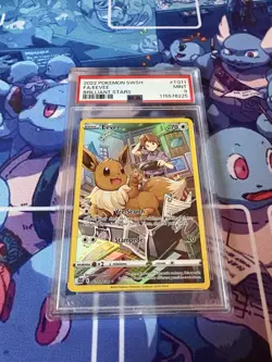 Pokemon TCG Full Art Illustration Trainer Gallery Card PSA 9 - Image 1
