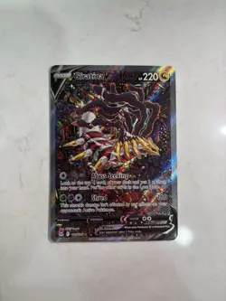 Giratina V Alt Art 186/196 Pokemon TCG Lost Origin English Card Mint - Image 1
