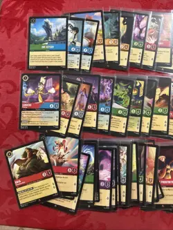 Lorcana Rare/SR Lot 60 Cards (Sets 5-8 SS, AS, AI, ROJ) - All Mint & in Photos - Image 4