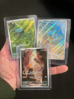 Pokemon Card Collection Lot Holos Full Arts SIR Near mint 151 KANTO Starters - Image 1