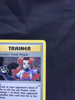 Pokemon Cards: Team Rocket 1st Edition Rare: Rocket's Sneak Attack 72/82 - Image 3