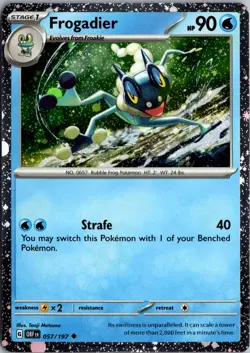 Frogadier - (Cosmos Holo) Holo Promo Miscellaneous Cards & Products 057/197 NM - Image 1