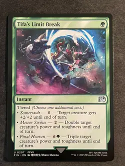 MTG Tifa's Limit Break, NM-Mint, (FIN #0207) Regular - Image 1