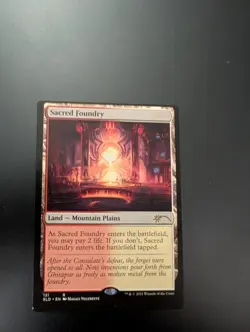 Sacred Foundry Secret Lair Drop Regular MTG NM/M - Image 1